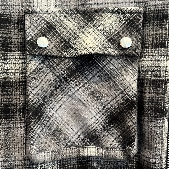 Rhude mens plaid flannel jacket - Picture 3 of 9